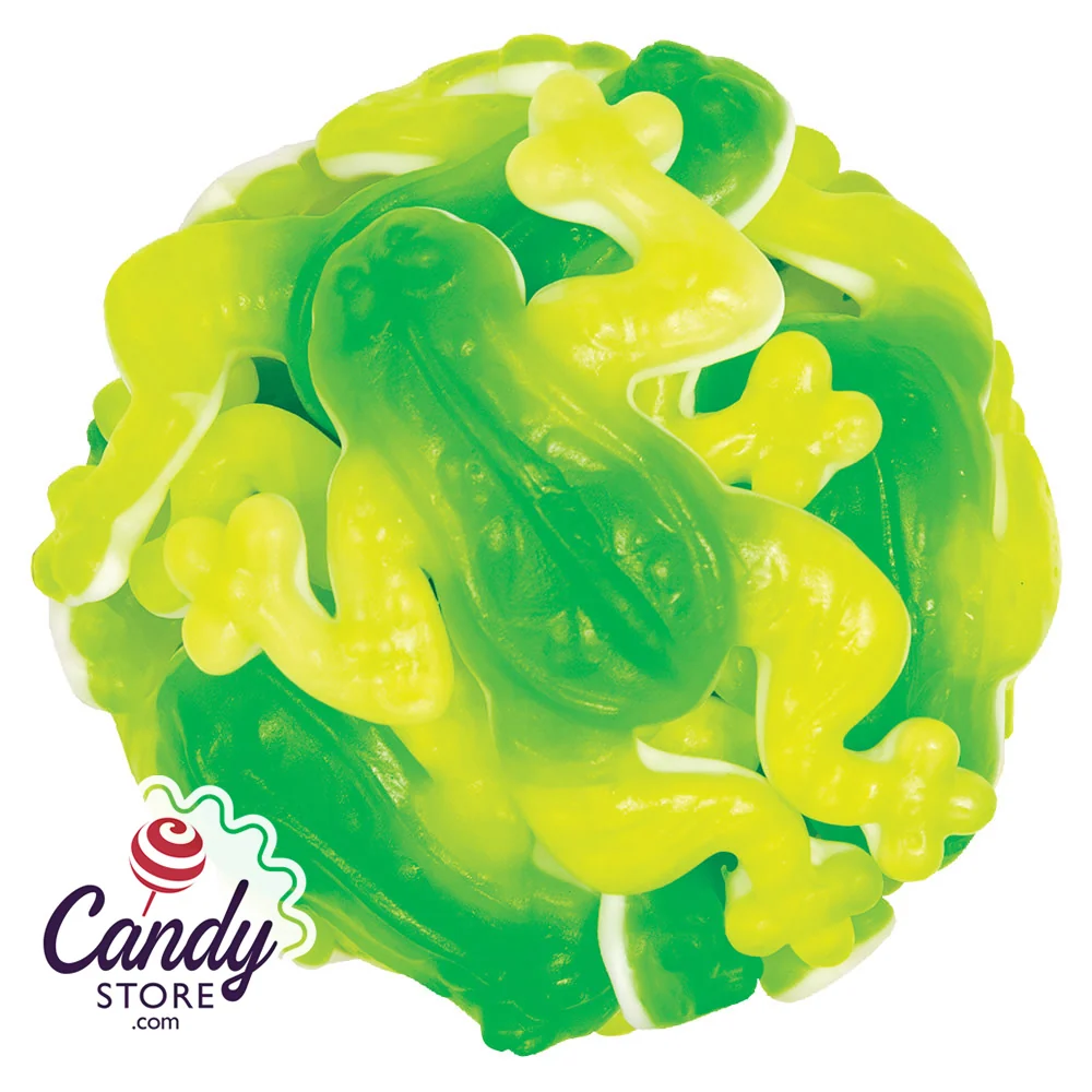 Giant Green Gummi Bullfrogs - 6.6lb Bag - Image 2