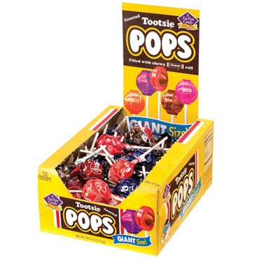 Giant Tootsie Pops Lollipops - 72ct - Image 2