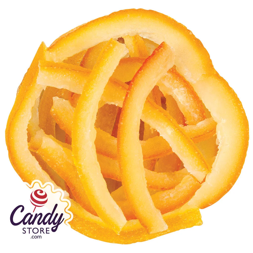 Glace Orange Peel Strips - 22.05lb Bulk - Image 2