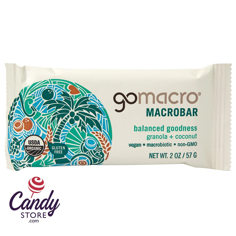 Go Macro Granola & Coconut 2.1oz Bar - 12ct