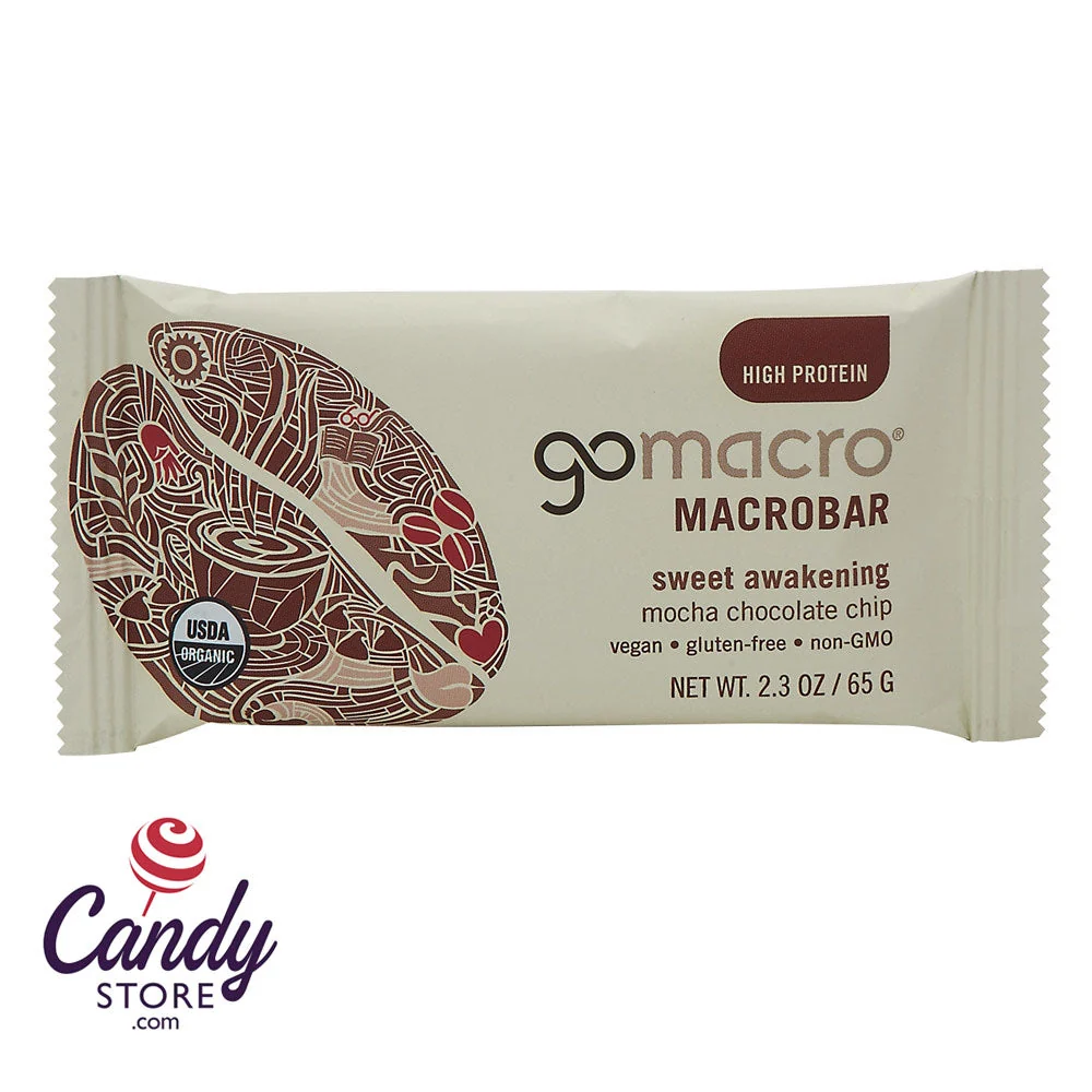 Go Macro Mocha Chocolate Chip 2.3oz - 12ct