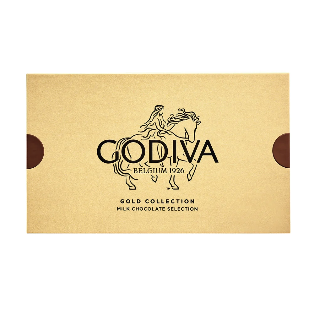 Godiva Gold Collection Milk Choc Assortment - 12ct