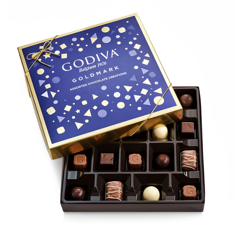 Godiva Goldmark Choc Gift Box - 6ct