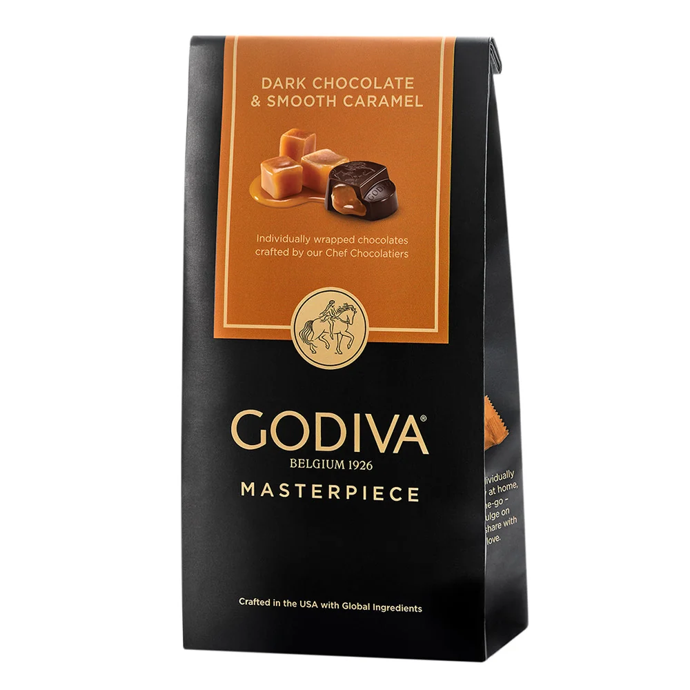 Godiva Masterpiece Dark Choc Caramel - 6ct