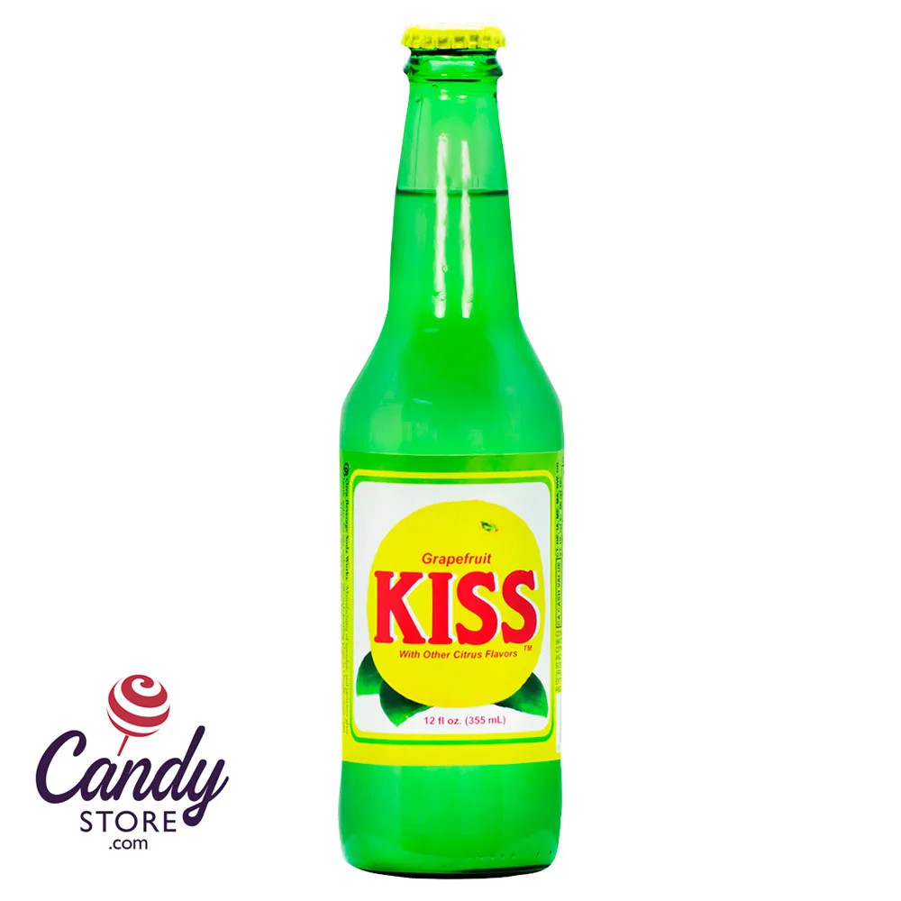 Grapefruit Kiss Soda 12oz Bottle - 24ct
