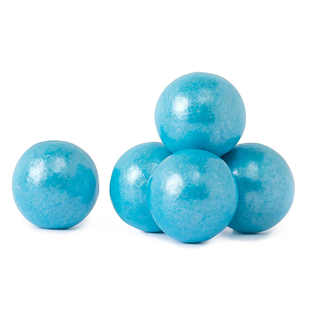 Gumballs Shimmer Powder Blue Tutti Frutti - 12lb Bulk