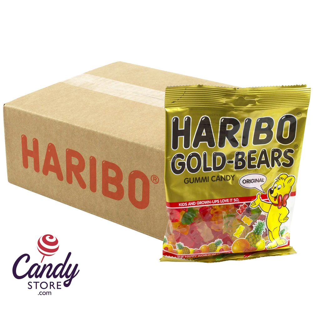 Haribo Gold Bears Gummi Candy 5oz Bags - 12ct - Image 4