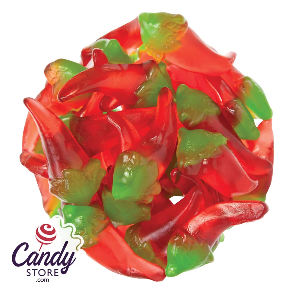 Gummy Red Hot Chili Peppers - 6.6lb