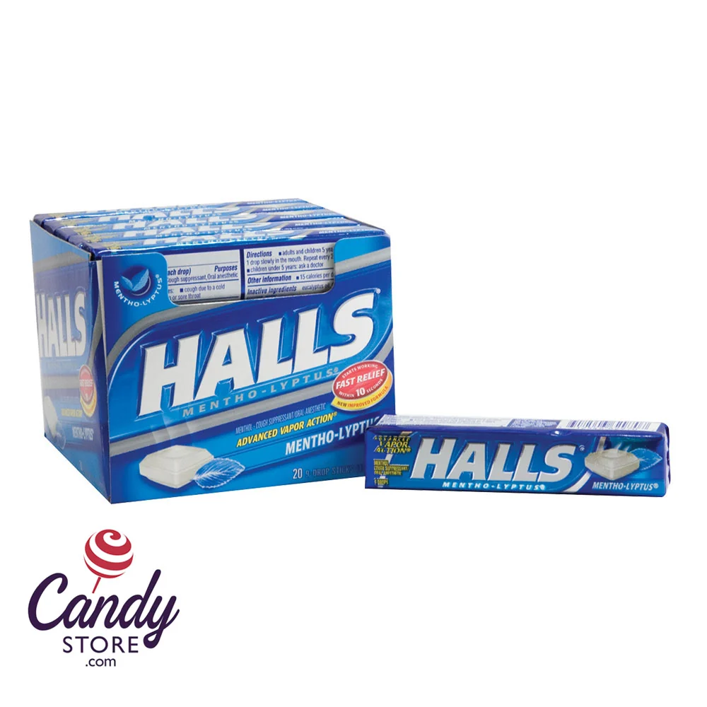 Halls Menthol Cough Drops - 20ct