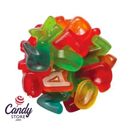 Haribo Alphabet Letters Gummi Candy 5oz Bag - 12ct - Image 2