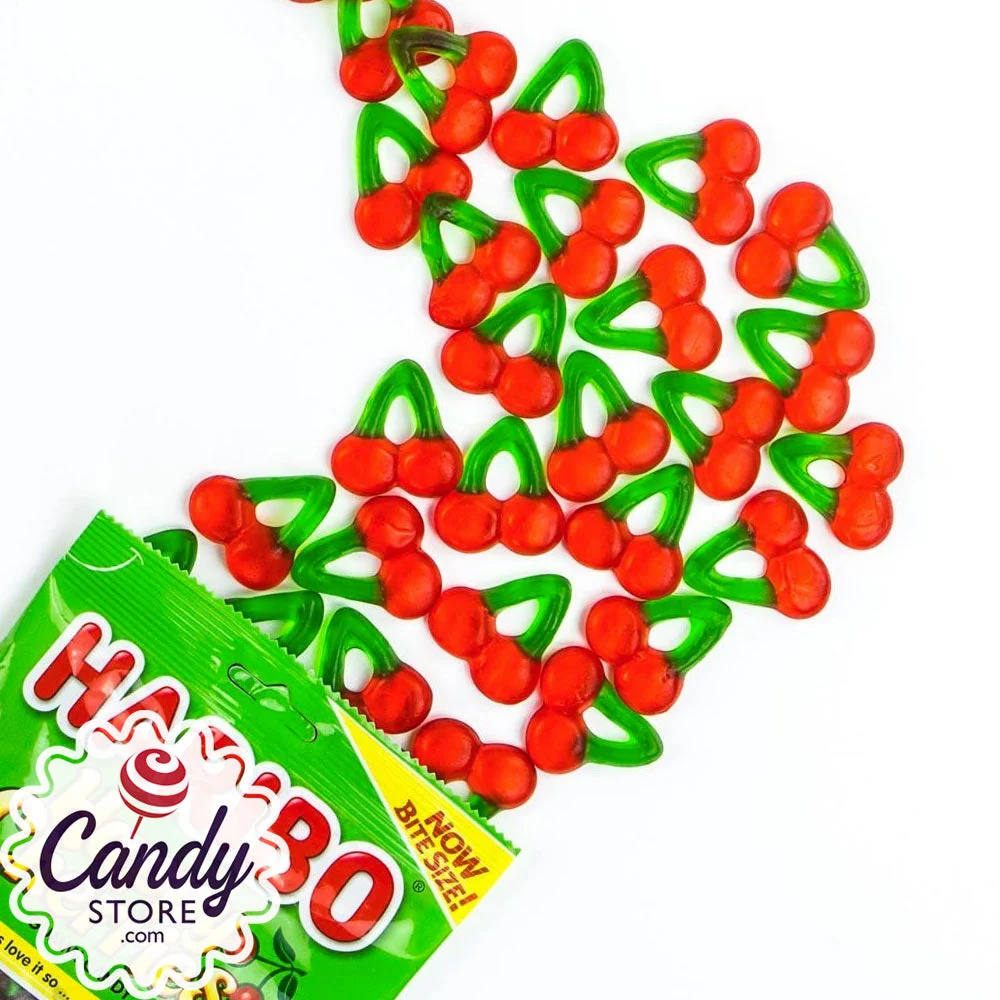 Haribo Happy Cherries Gummi Candy 5oz Bag - 12ct - Image 3