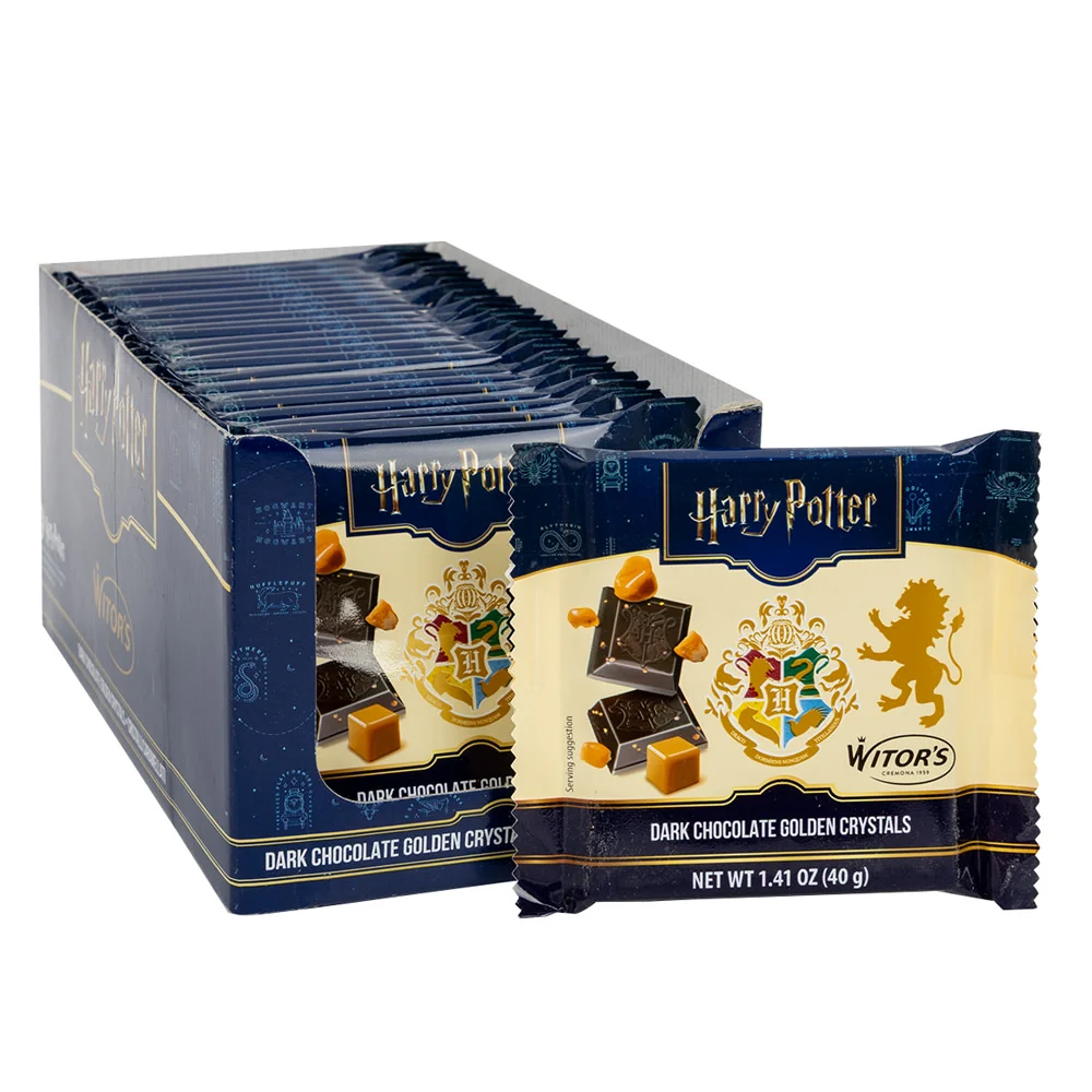 Harry Potter Dark Chocolate Golden Crystals Bar - 24ct