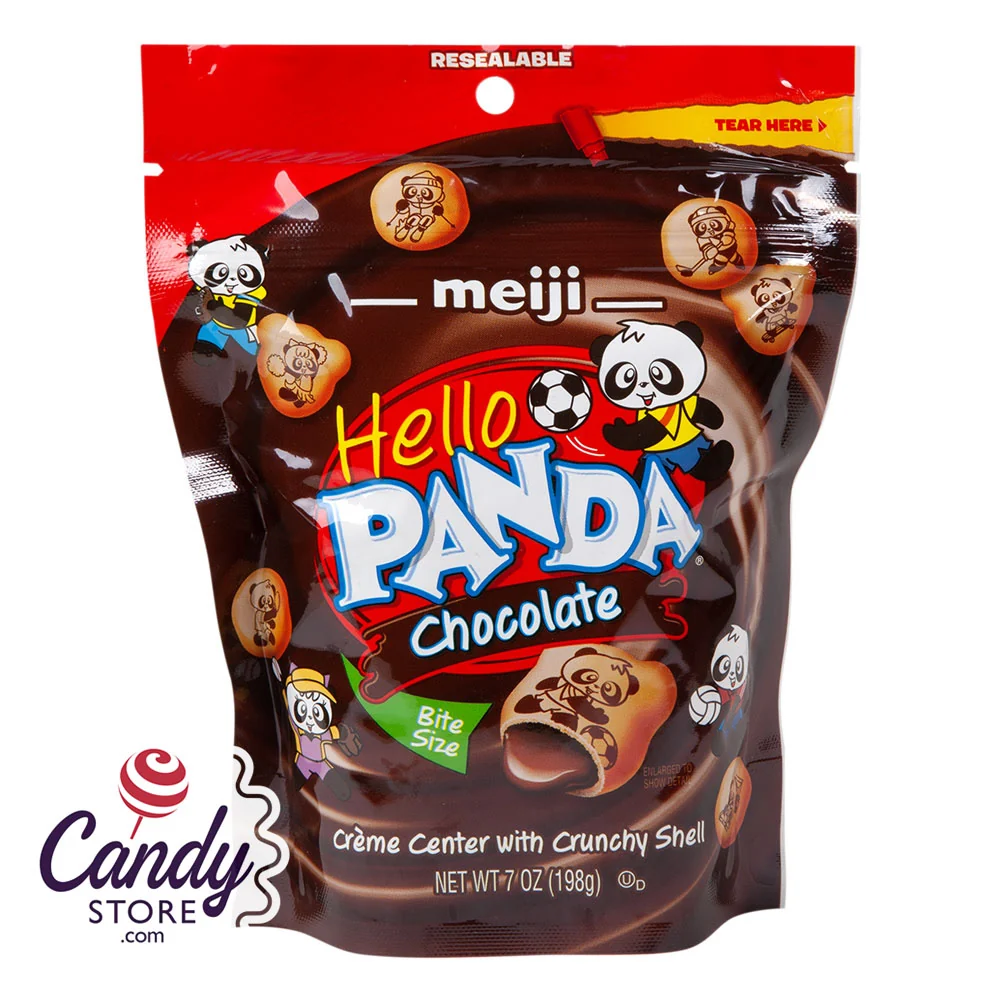 Hello Panda Chocolate 7oz Pouch - 6ct
