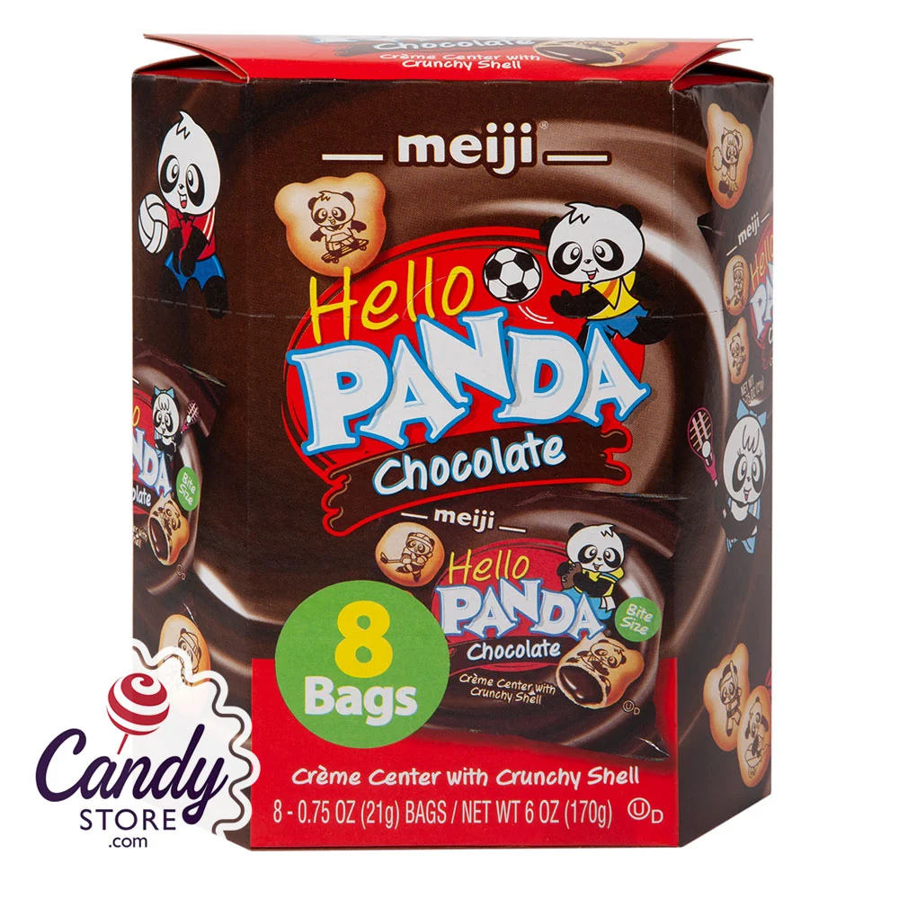 Hello Panda Chocolate 8 / 0.75oz Bags 6oz Box - 8ct