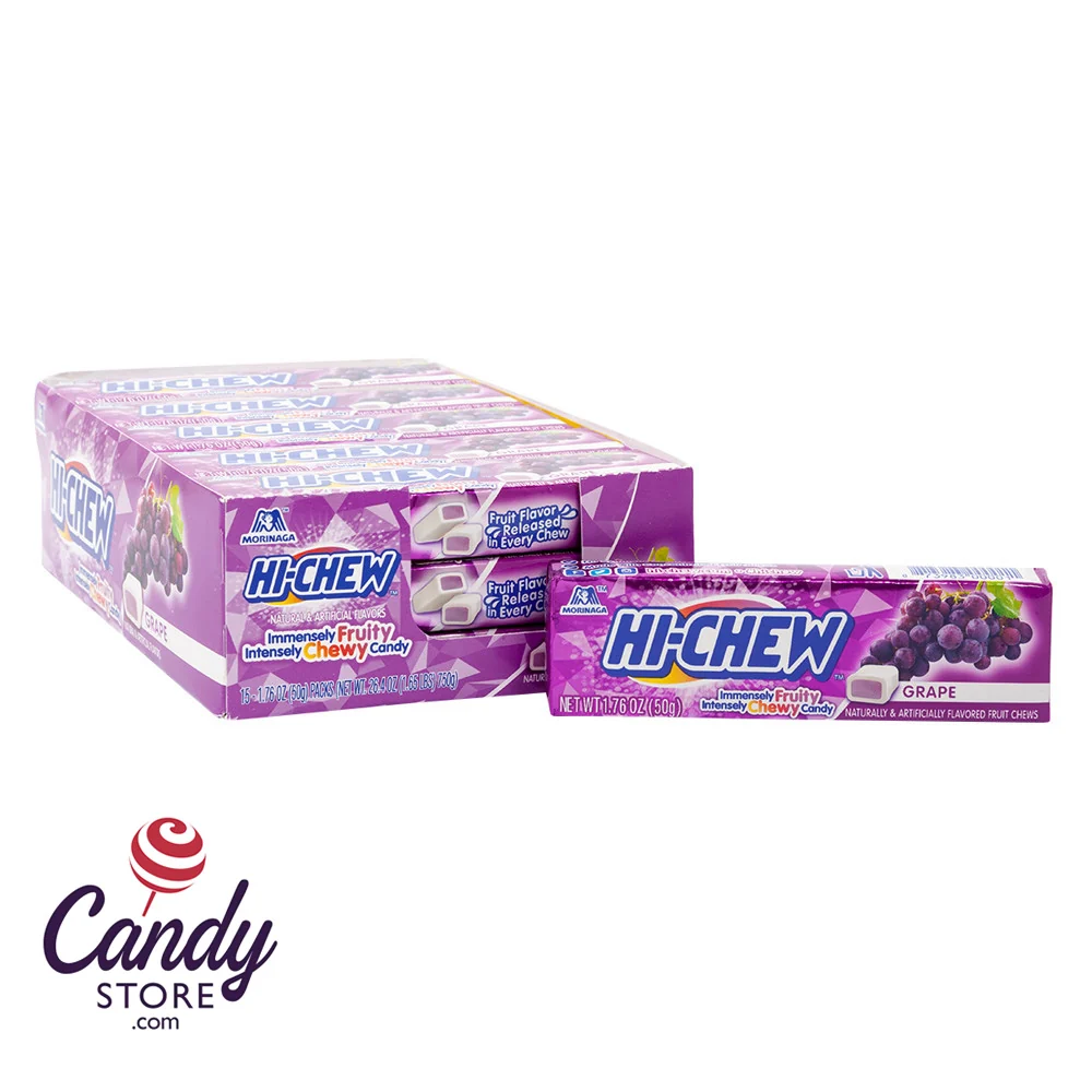 Hi-Chew Grape Candy - 15ct
