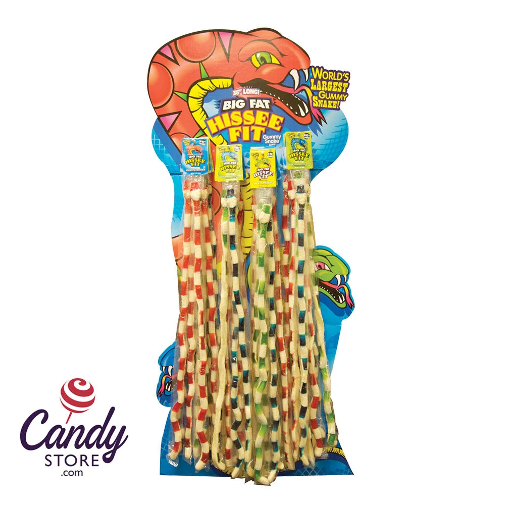 Hissee Fit Gummy Snake - 44ct