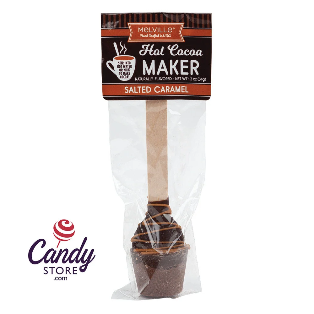Hot Cocoa Spoons Salted Caramel 1.2oz - 16ct