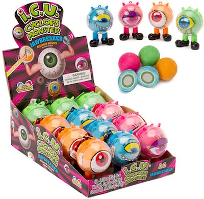 I C U Cyclops Monster Jawbreaker - 12ct - Image 2