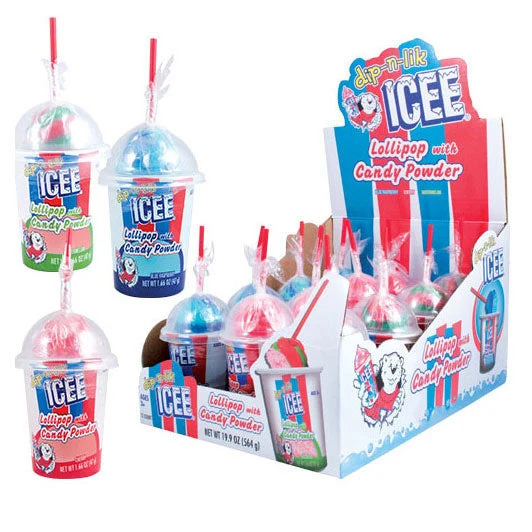 Icee Dip N Lik Lollipop Cups - 12ct - Image 2
