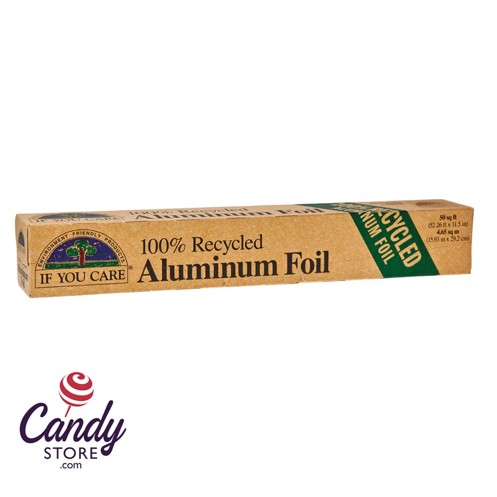 Recycled Aluminum Foil 50sqft If You Care - 12ct