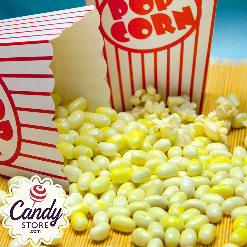 Popcorn Box of Jelly Belly Buttered Popcorn Jelly Beans - 24ct - Image 4