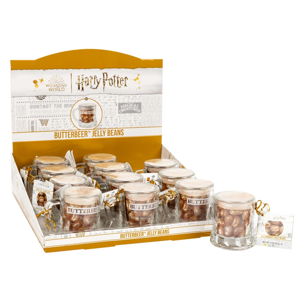 Jelly Belly Harry Potter Butterbeer Jelly Beans 1.2oz Mugs - 12ct
