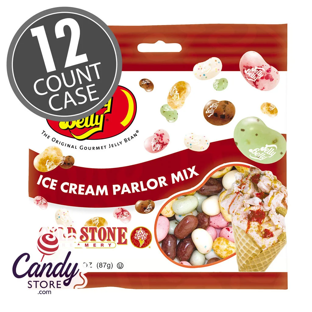 Ice Cream Parlor Jelly Belly Jelly Beans Mix Bags - 12ct