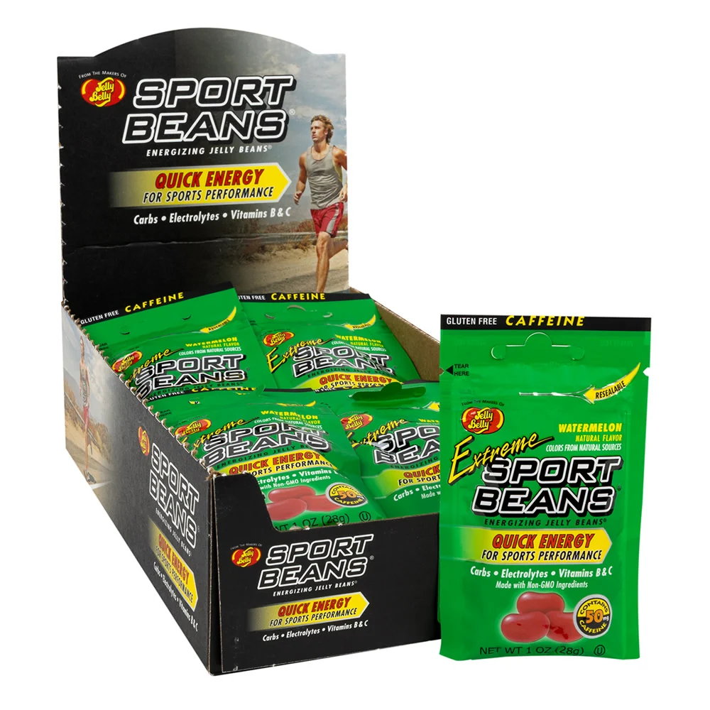 Jelly Belly Sport Beans Extreme Watermelon 1oz Bags - 24ct