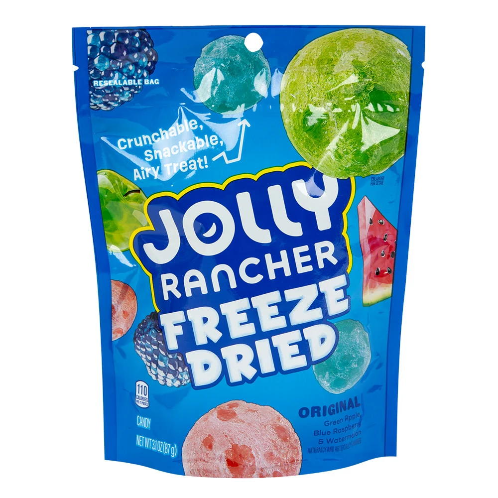 Jolly Rancher Original Freeze Dried Candy Bags - 8ct