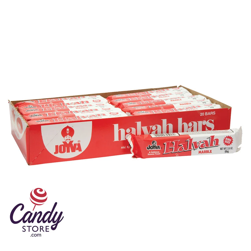 Joyva Halvah Marble 3.5oz Bar - 20ct
