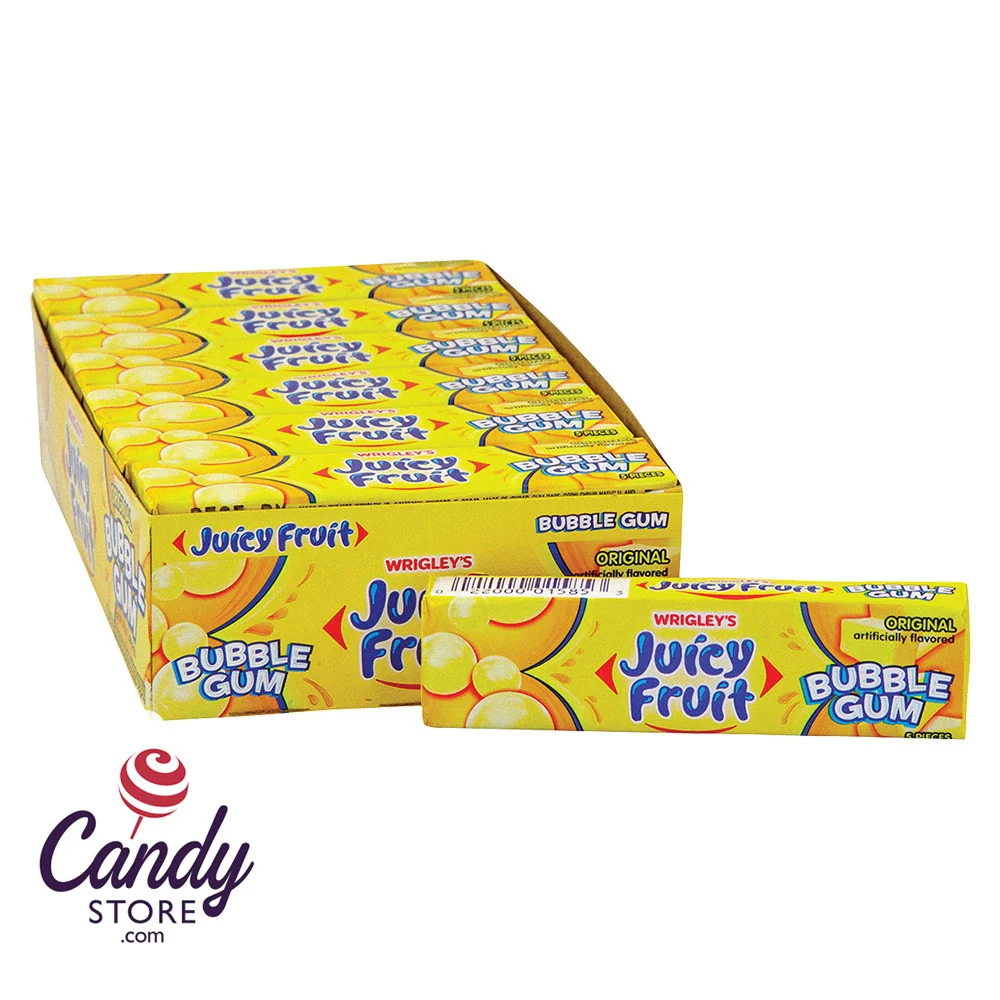 Juicy Fruit Original Bubble Gum - 18ct