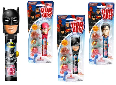 Justice League Pop-Ups Lollipops Toys - 6ct - Image 2