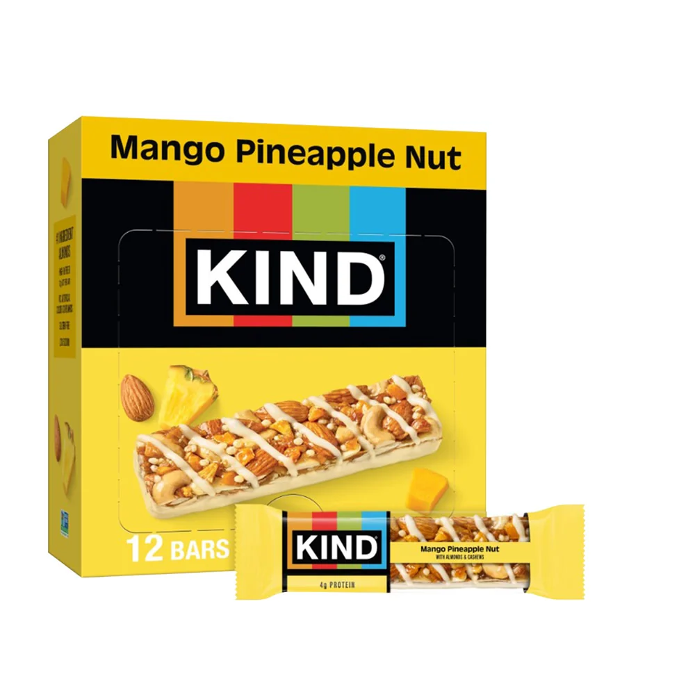 Mango Pineapple Kind Bar - 12ct