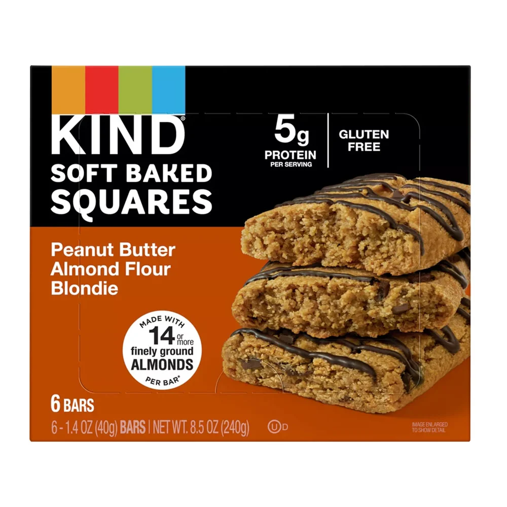Kind Peanut Butter Almond Flour Blondie Bars 6-Count Boxes - 6ct