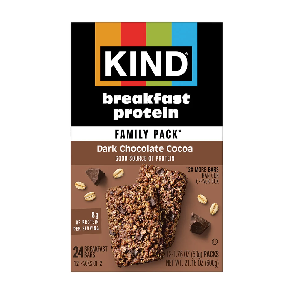 KIND Protein Dark Chocolate Breakfast Bar - 3ct