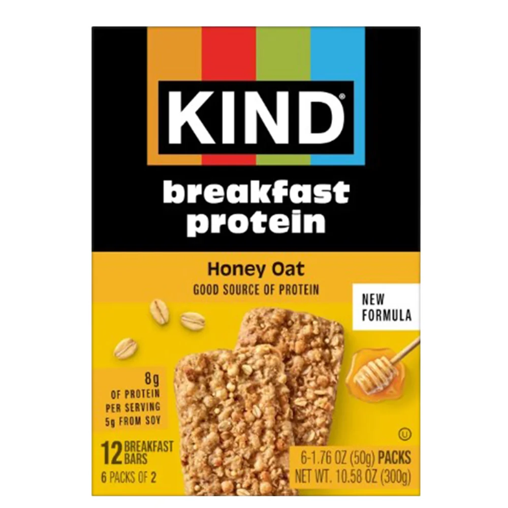 KIND Protein Honey Breakfast Bar - 6ct