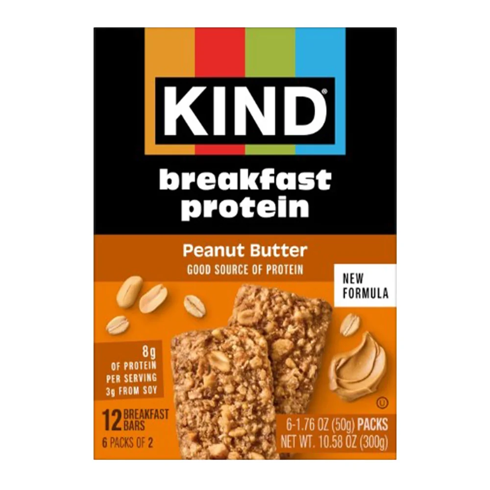 Kind Protein Peanut Butter Breakfast Bar - 6ct
