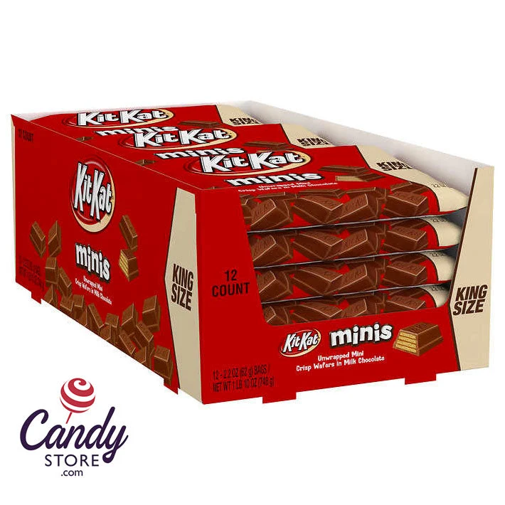 Kit Kat Minis Bars King Size Bags - 12ct - Image 3