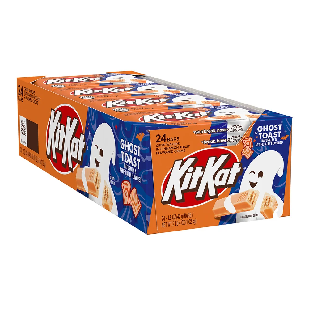 KitKat Ghost Toast Cinnamon Creme Bar - 24ct