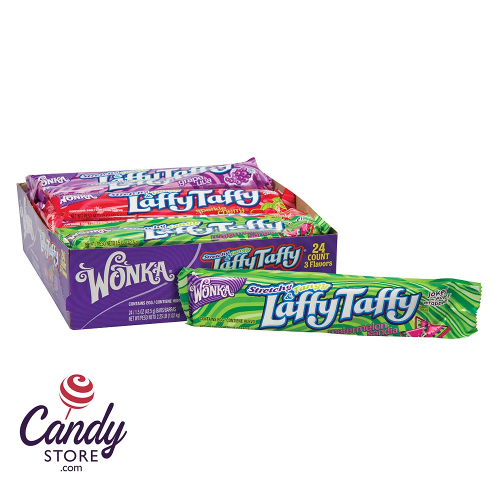 Laffy Taffy Assorted 1.5oz Bar - 24ct