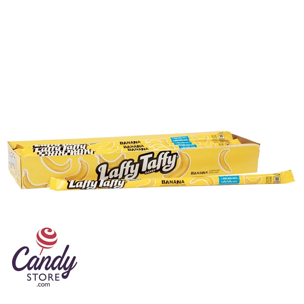Banana Laffy Taffy Ropes - 24ct - Image 2