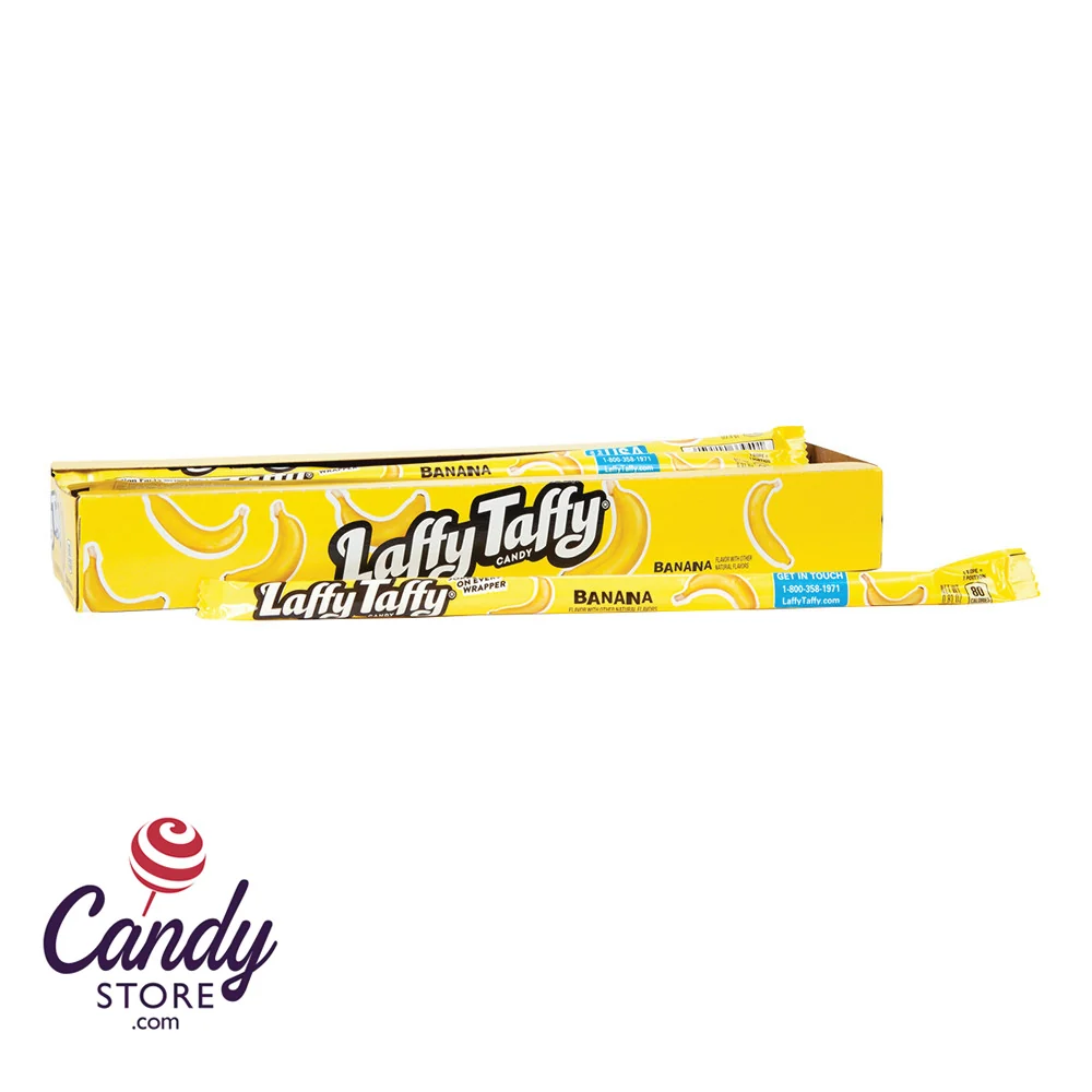 Banana Laffy Taffy Ropes - 24ct - Image 3