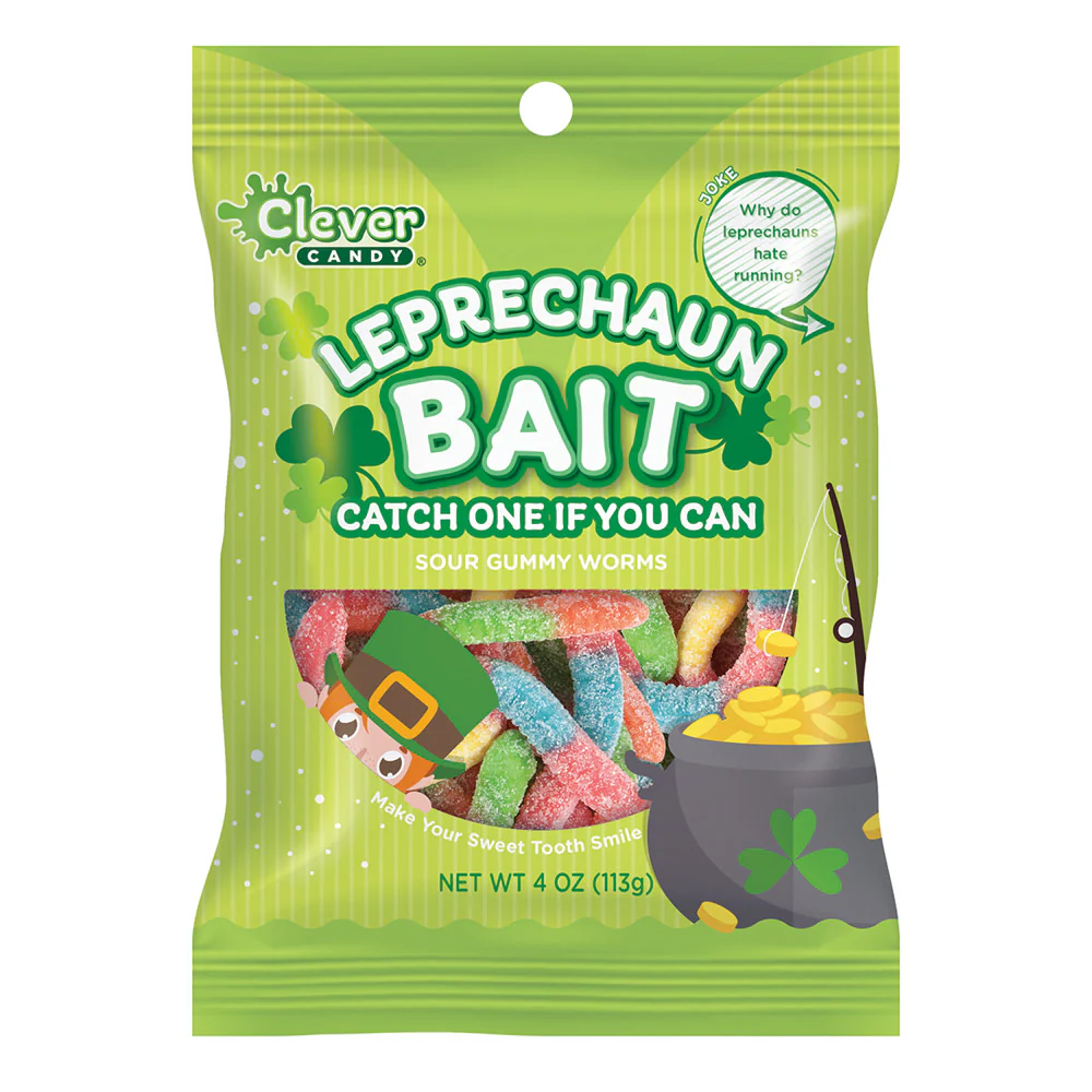 Leprechaun Bait Peg Bags - 12ct