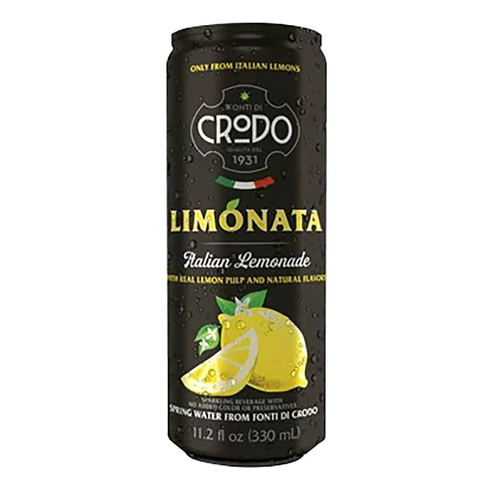 Fonti Di Crodo Limonata Sparkling Lemonade - 24ct