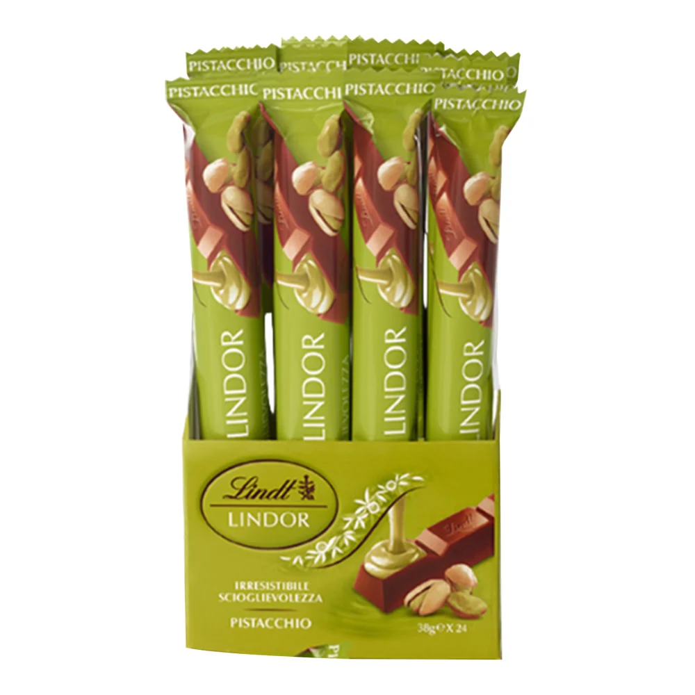Lindor Pistachio Milk Chocolate Truffles - 24ct