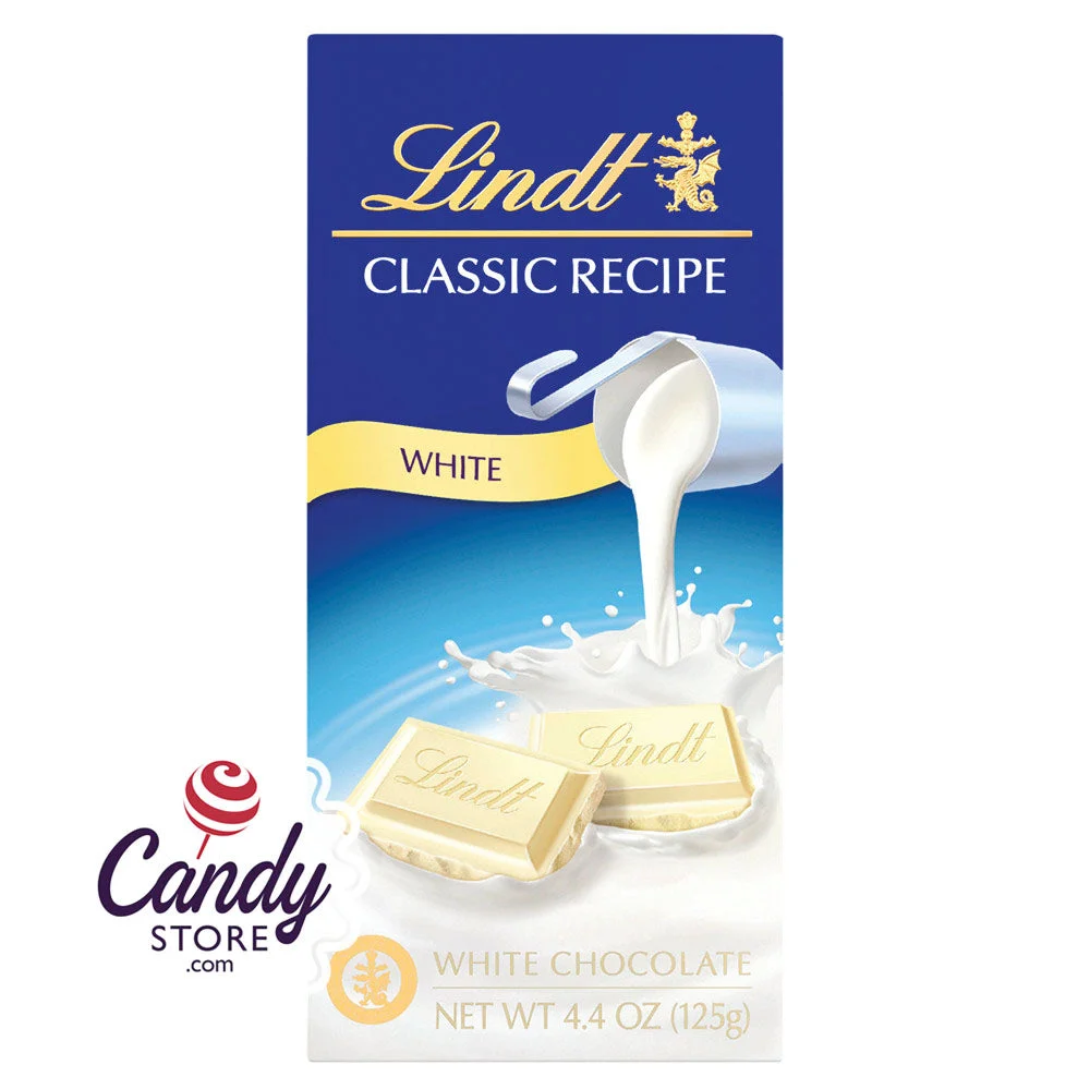 Lindt Classics White Chocolate Bars- 12ct
