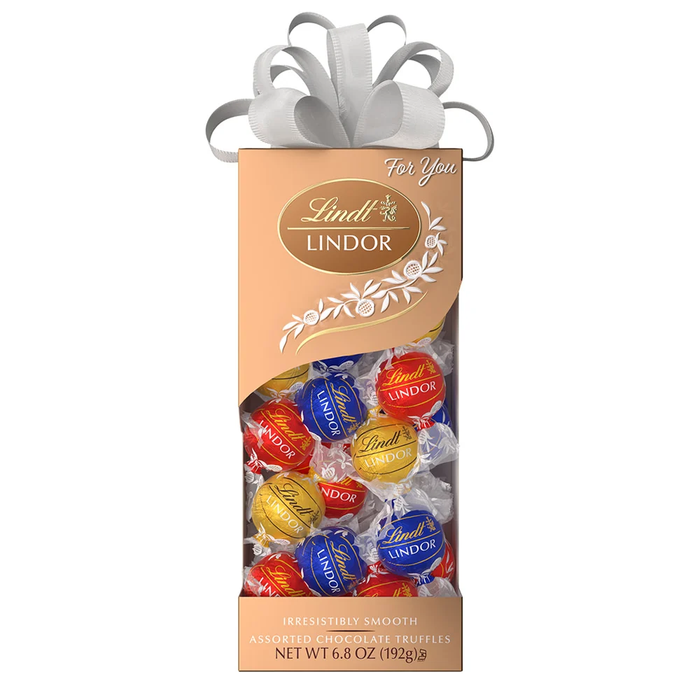 Lindt Lindor Assorted Chocolate Truffles Traditions Boxes - 10ct
