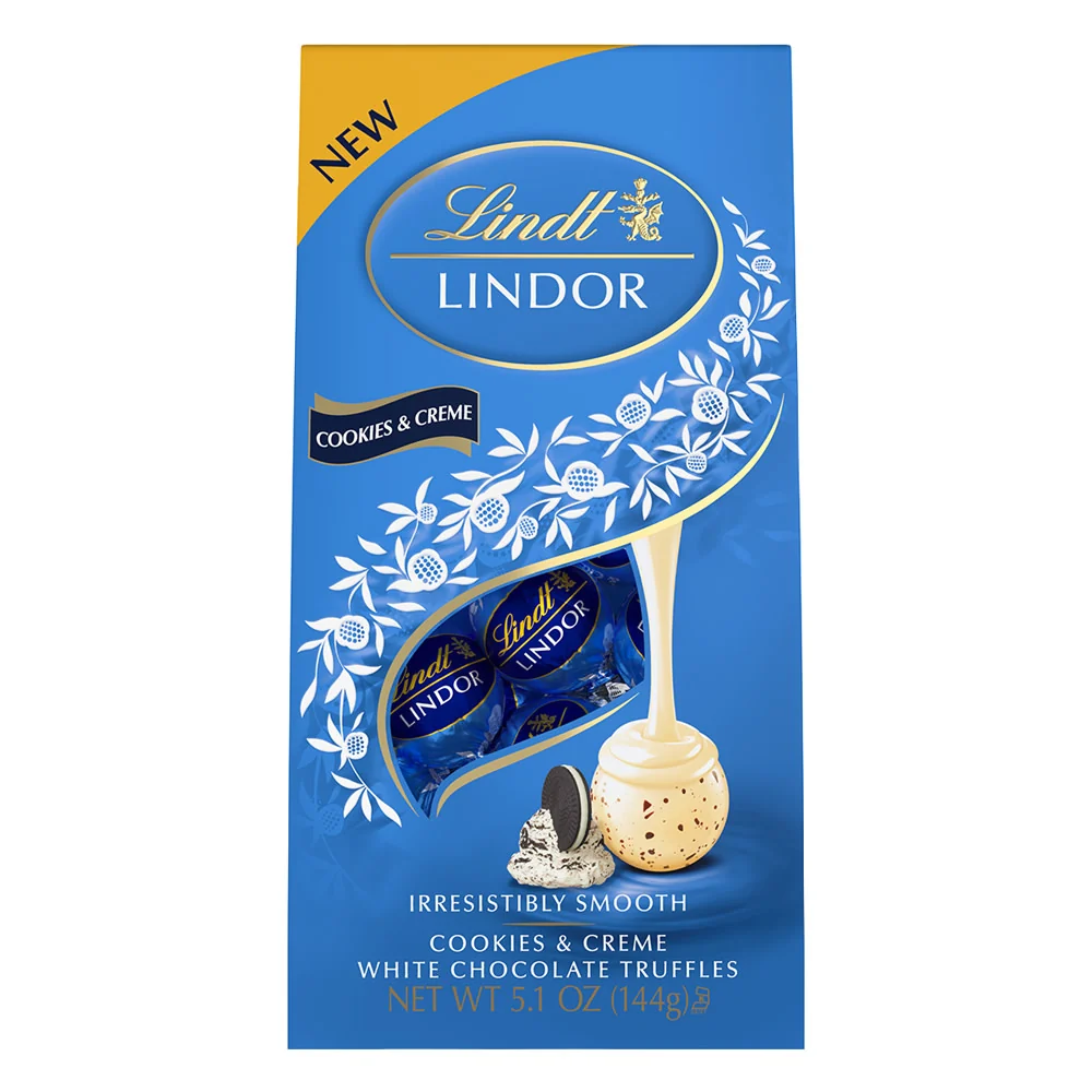 Lindt Lindor Cookies and Creme Truffles Bags - 6ct