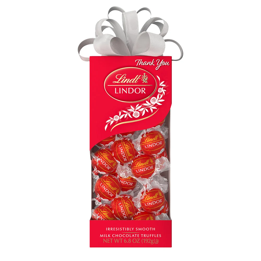 Lindt Lindor Milk Chocolate Truffles Traditions Boxes - 10ct