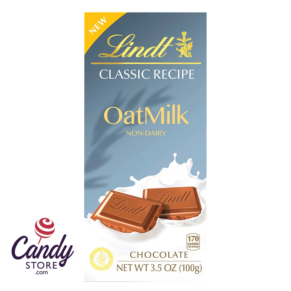 Lindt Oat Milk Chocolate Classic Bars - 10ct